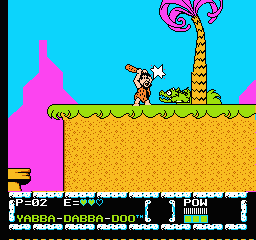 Flintstones Surprise at Dinosaur Peak screenshot 3 for NES